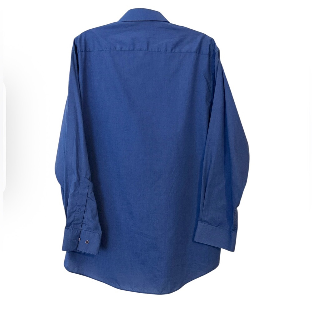 Pierre Cardin Button Down Blue Dress Shirt Mens size 16-32/33 (D75) - Picture 2 of 9